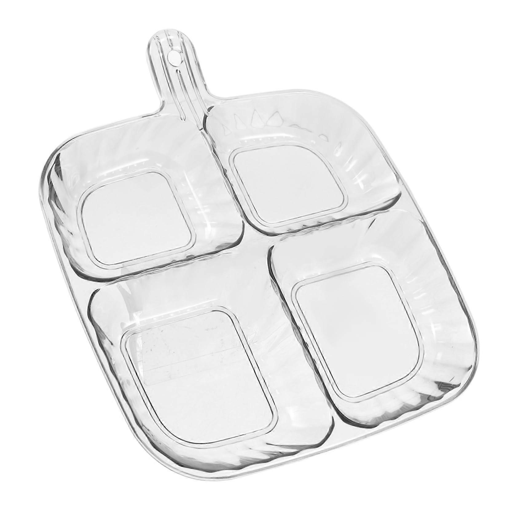 Garlic Holder Kitchen Prep Tray MultiPurpose Countertop Organizer with EasyClean Surface