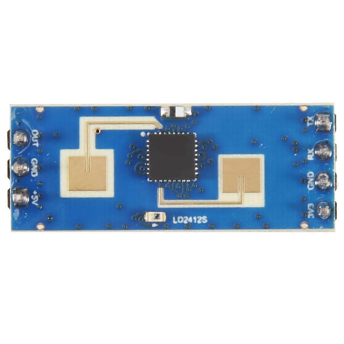LD2412 Human Presence Sensor 24GHz Radar Sensor ISM Frequency Sensitive Human Motion Sensor 9M GPIO UART Output 7PIN