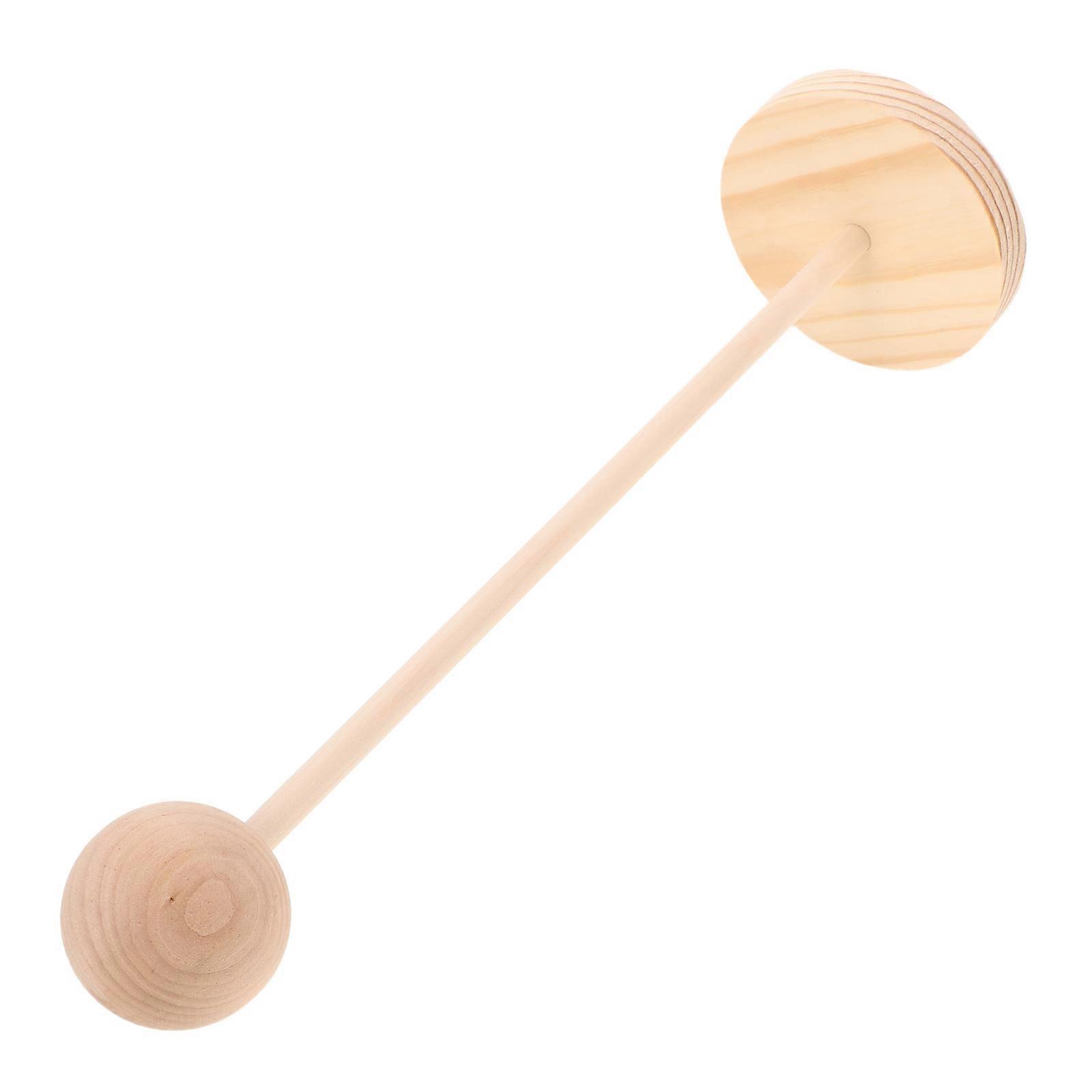 Doll Wig Stand Wooden Mannequin for Display and Storage 3Pcs Khaki Set