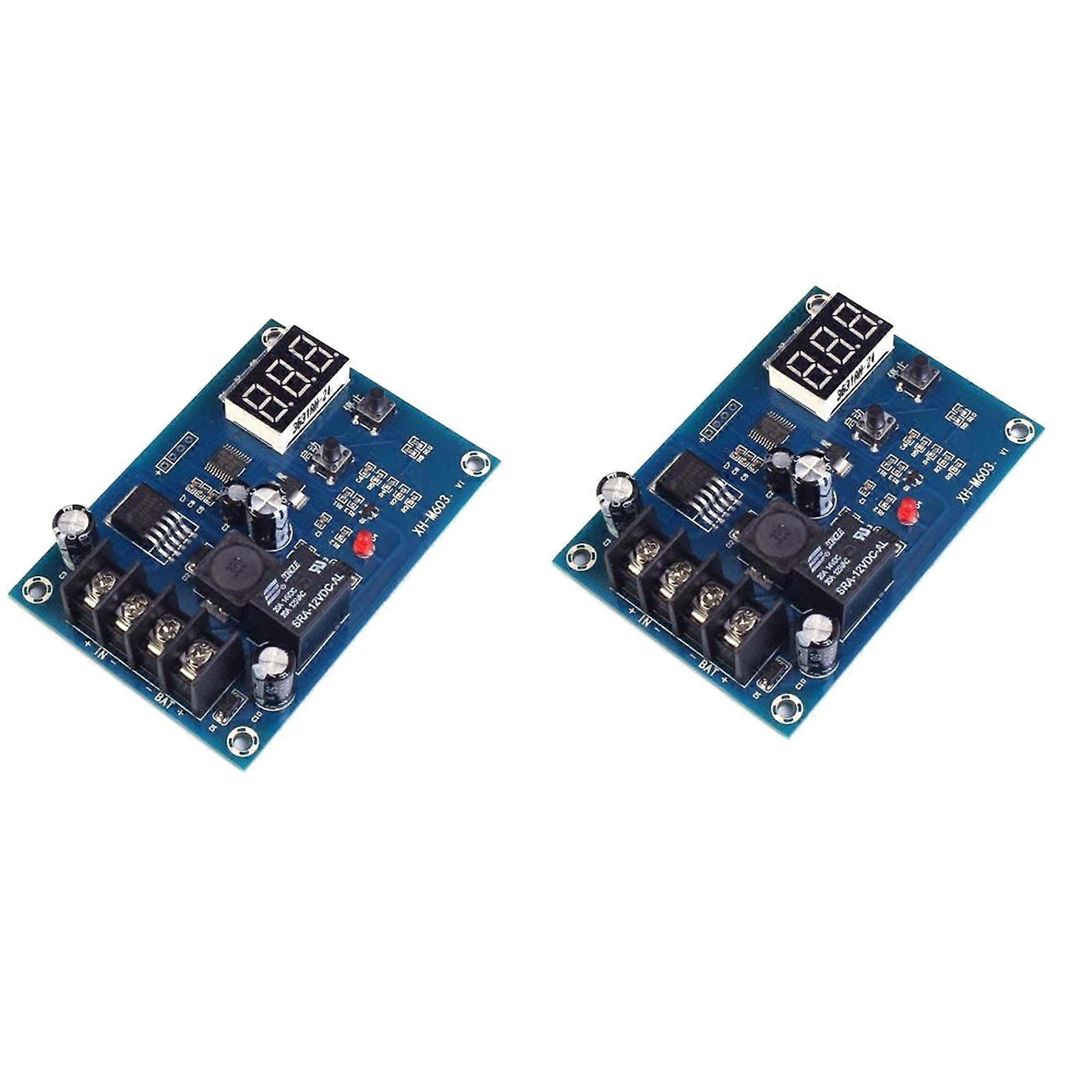 2X XH-M603 12-24V Charge Control Module Battery Protection Board