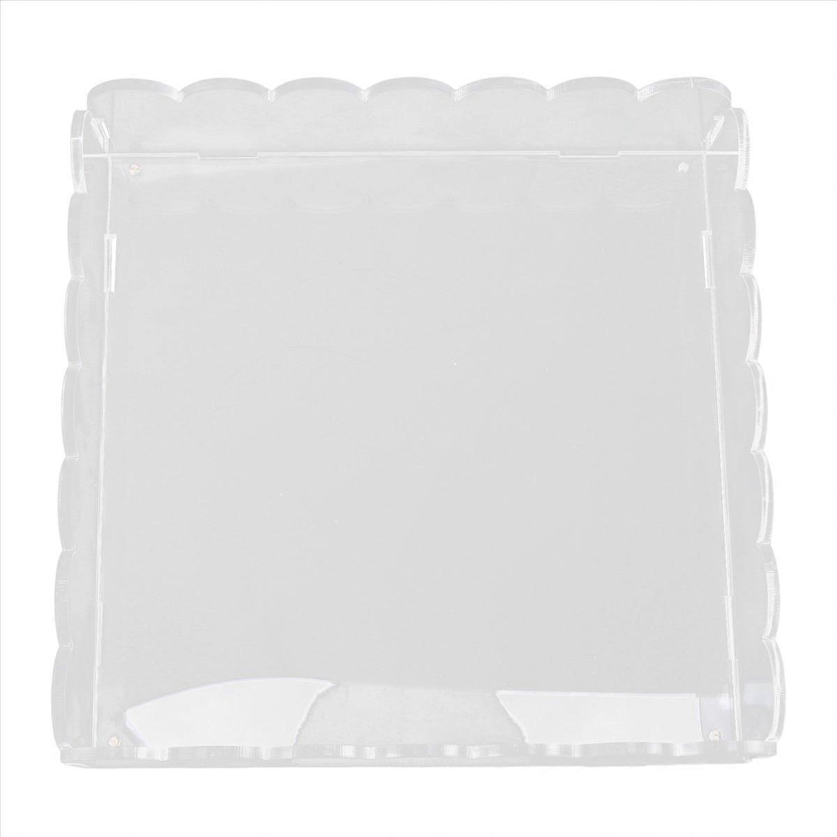 Vroubkovaný akrylový podnos, 2024 Akrylový vroubkovaný podnos