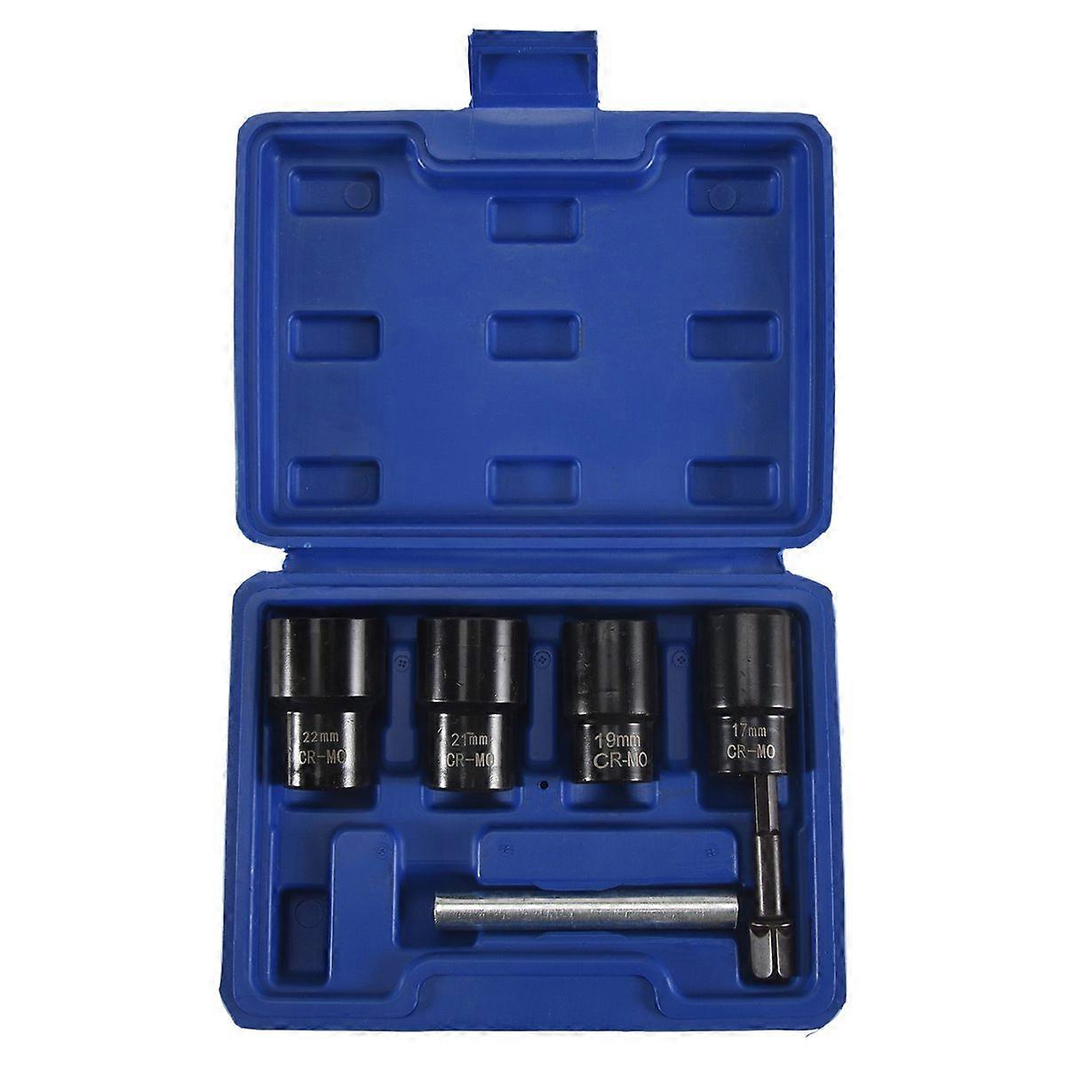 Lug Nut Remover Tool, 6 Piece Lug Nut Extractor Set 1/2 Inch Drive,