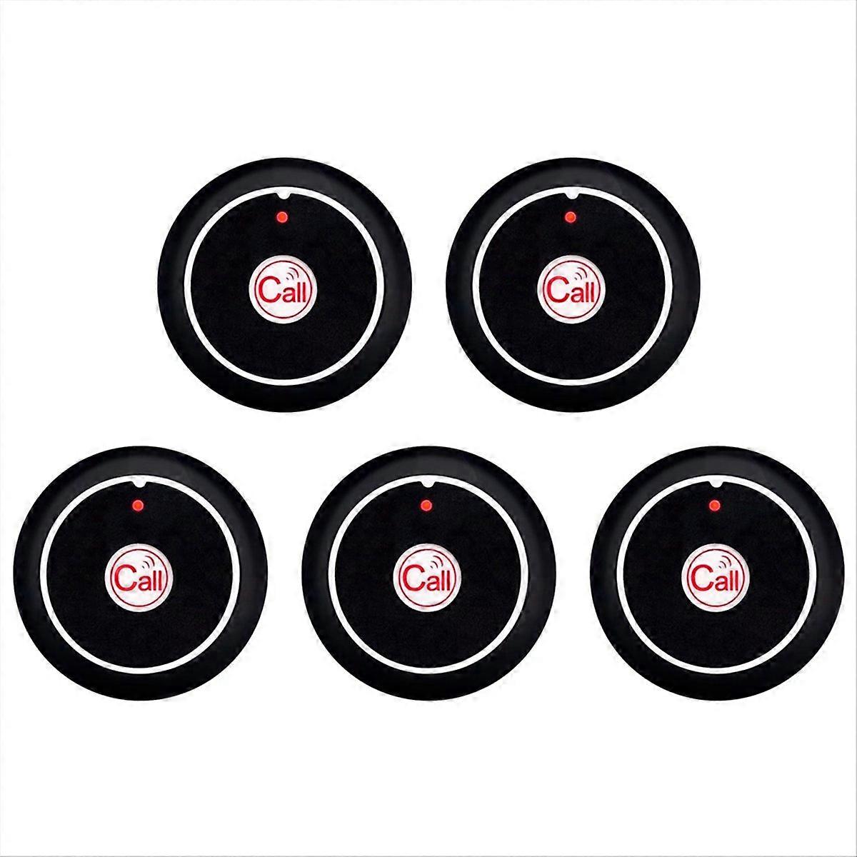 Restaurant Pager Wireless Kellner Sender 433MHz Schwarz B