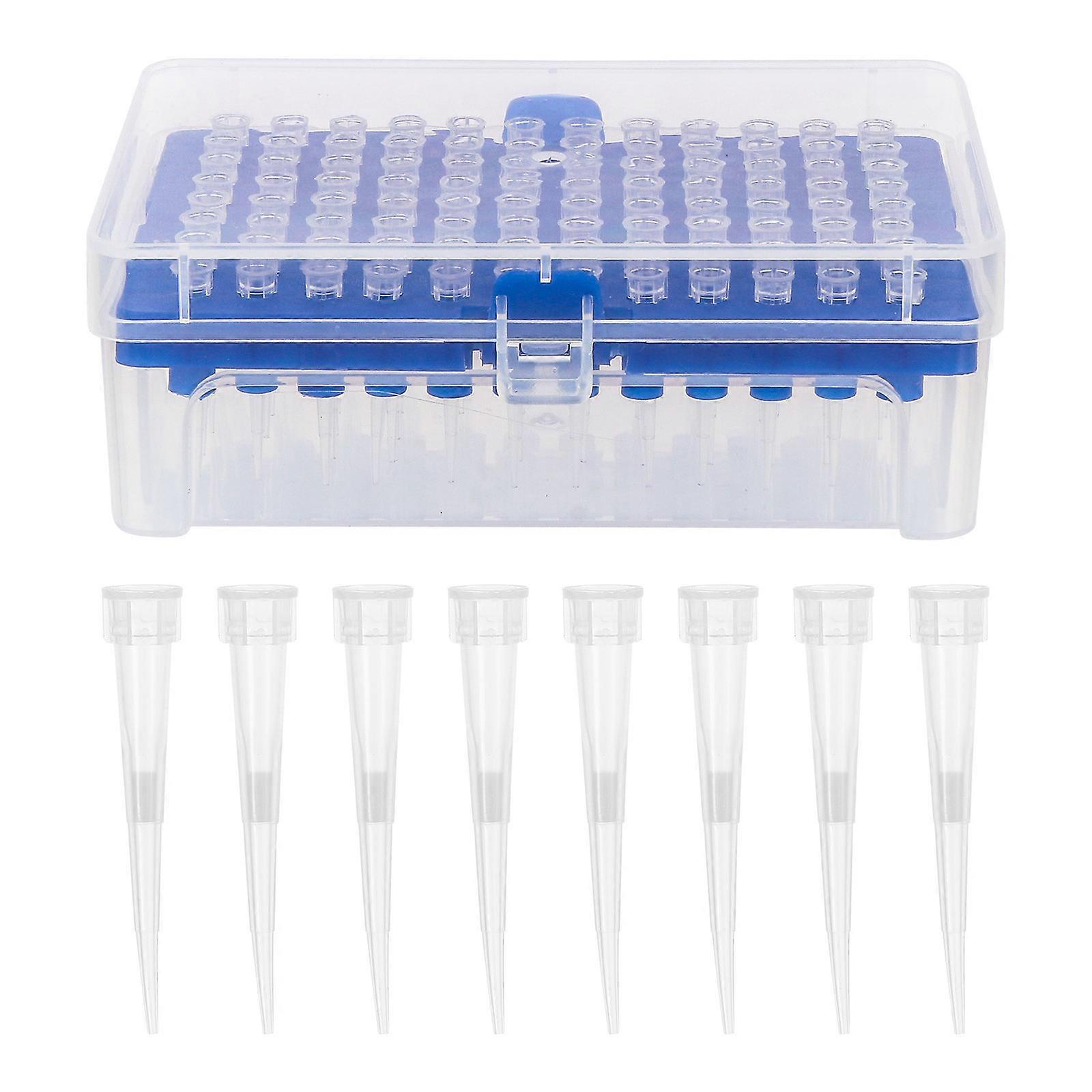 Plastic Filter Pipette Tips for Laboratory Use 96Pcs Disposable