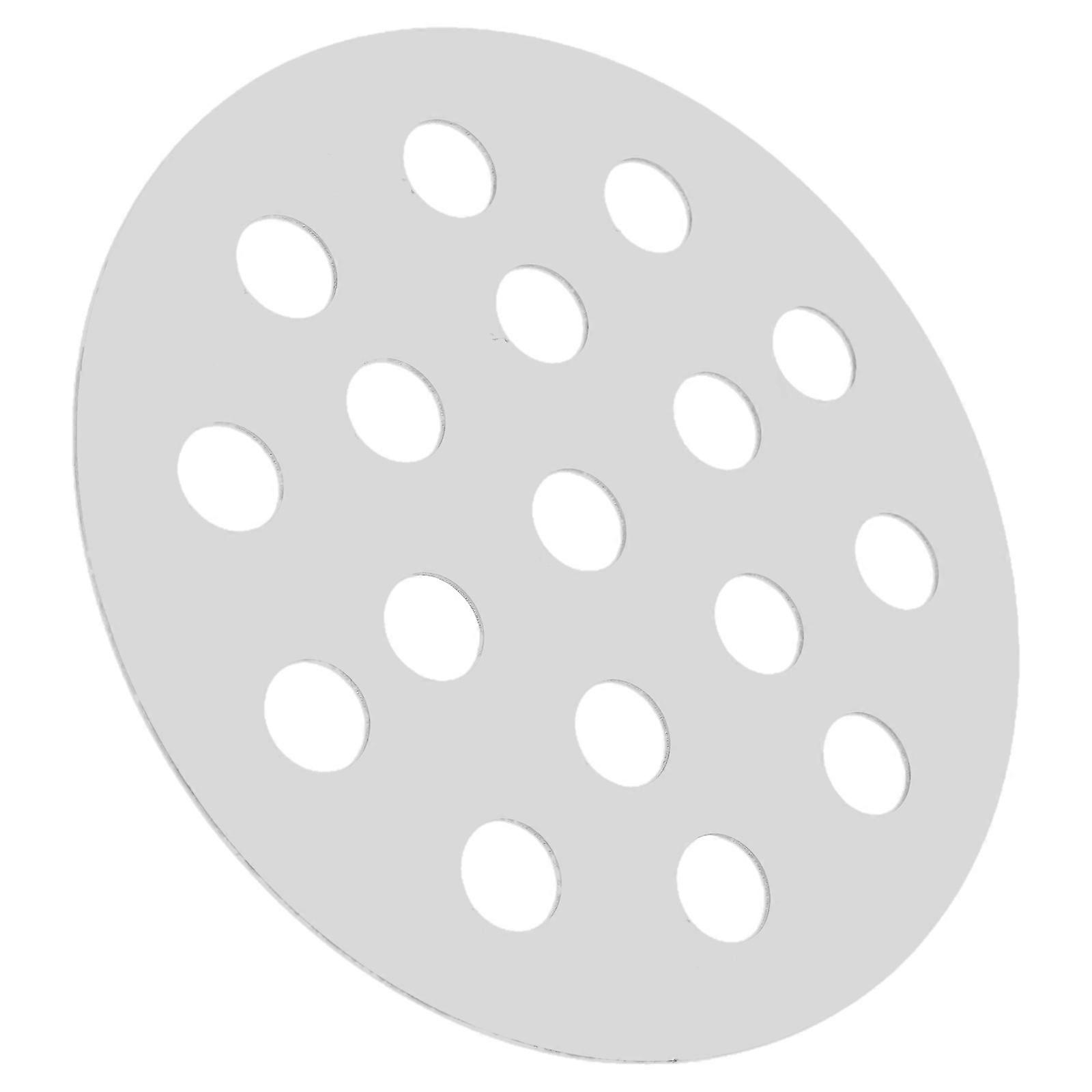 Replacement Charcoal Grate Fire Grate For BBQ Outdoor Enthusiasts Silver Round 1Set