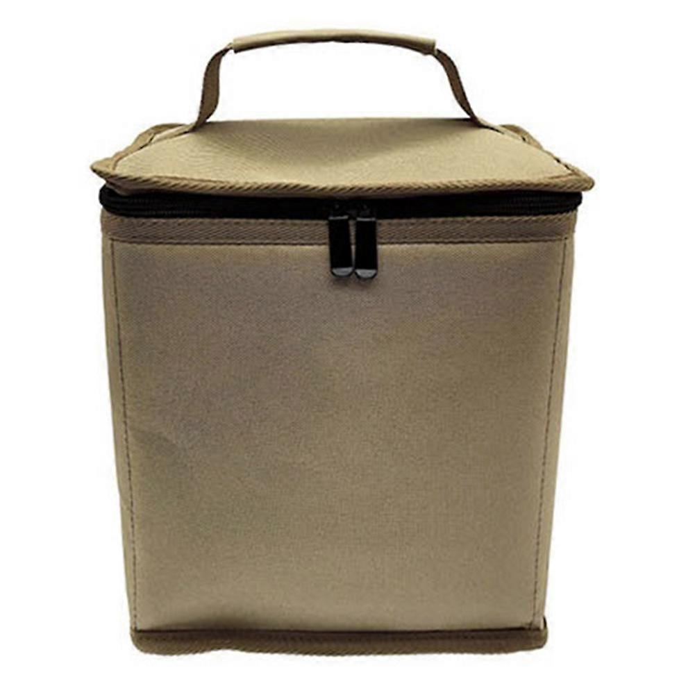 Camping Gas Tanks Storage Bag Protective Case Khaki Big
