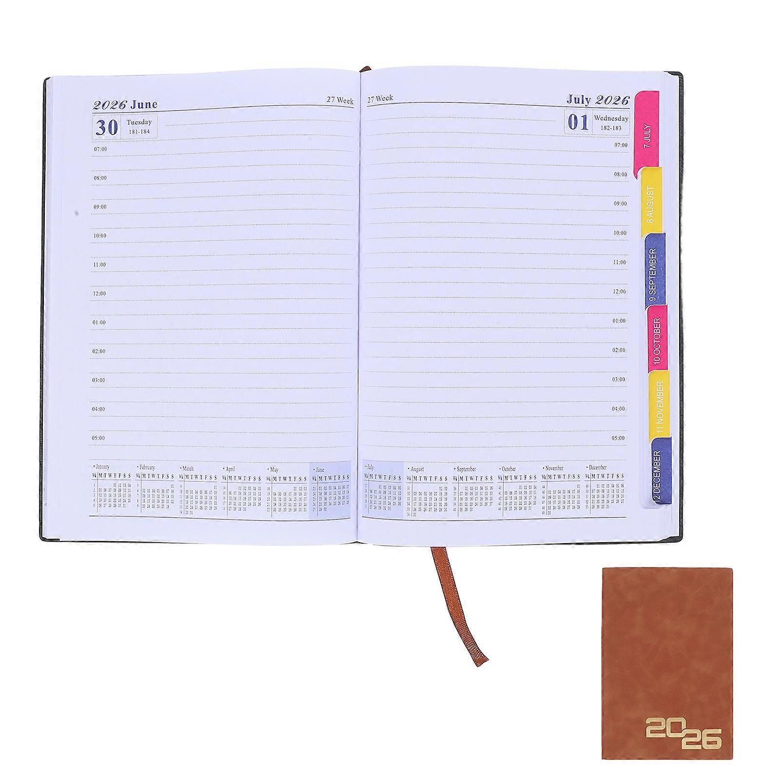 2026 Planner Notebook for Writing with Faux Cover