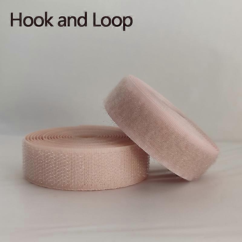 2/5/25Meter Sew on Hook and Loop Colour 20mm Non-Adhesive Fabric Fastener Interlocking Tape Magic Nylon Strips Sticky DIY Crafts