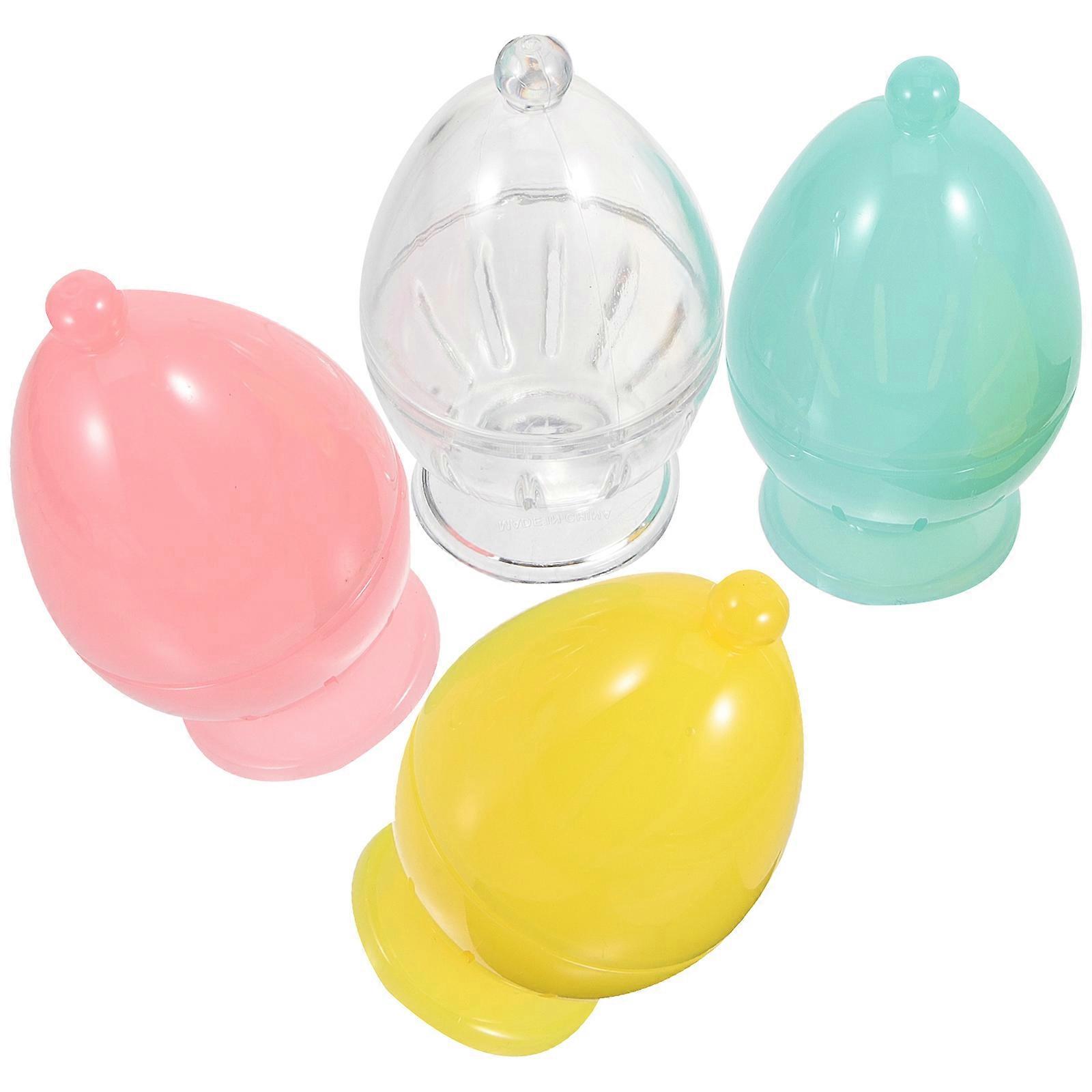 Cosmetic Sponge Box Small Makeup Puff Holder for Storage 12Pcs