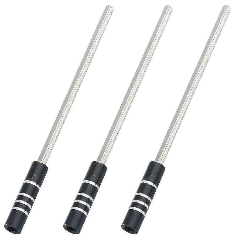 3 Piece 5 Inch Magnetic Extension Bar Hex Shank Socket Adapter for 4mm Precision Screwdriver Bits