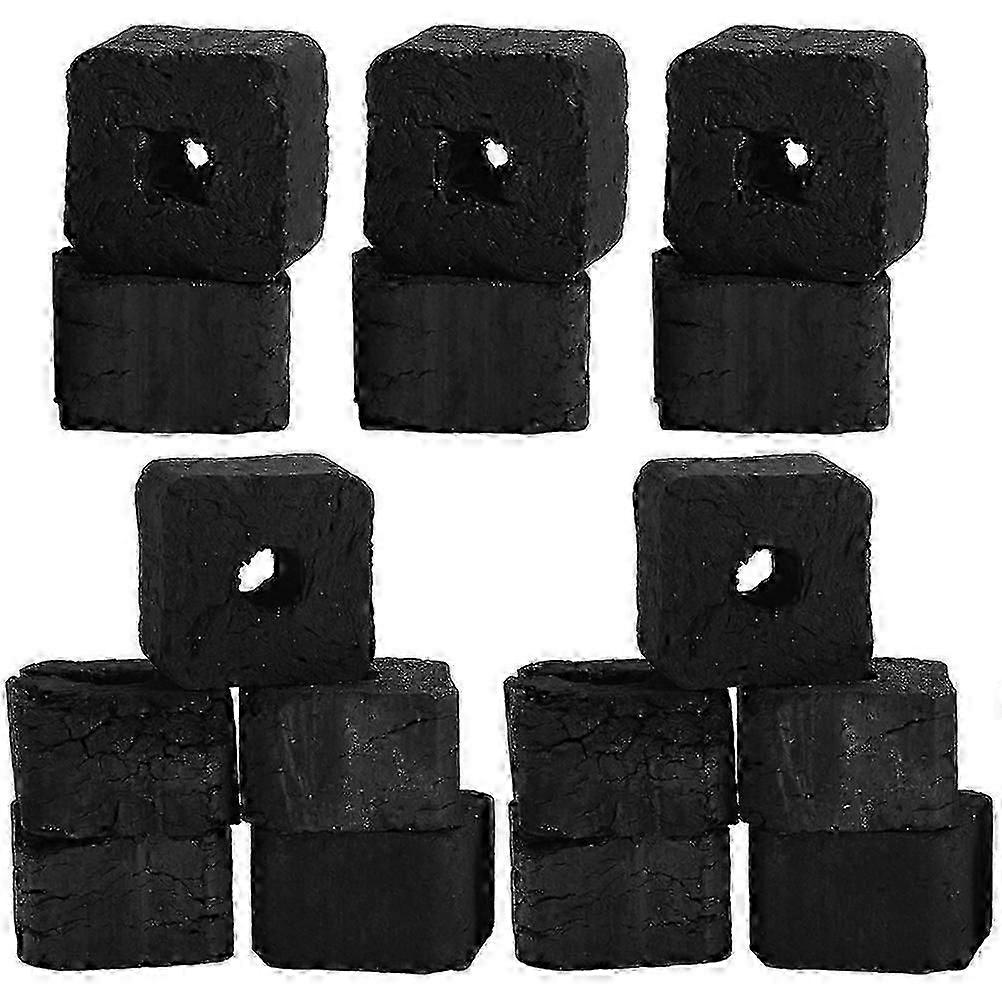 Bambu träkol eldkol för grillning och camping 2st 1 påse