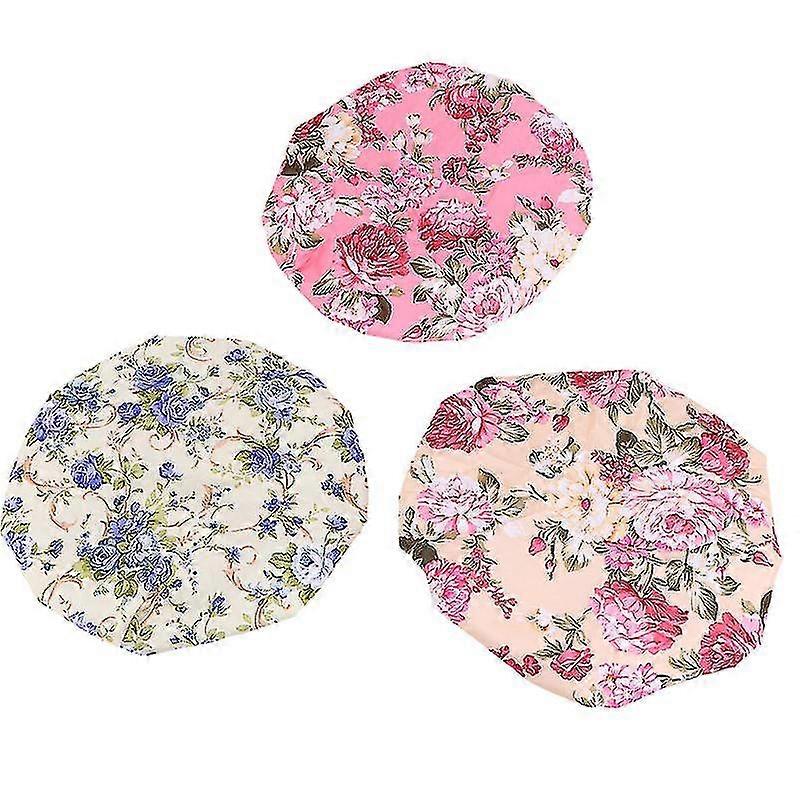 2025 3pcs Bathing Hat