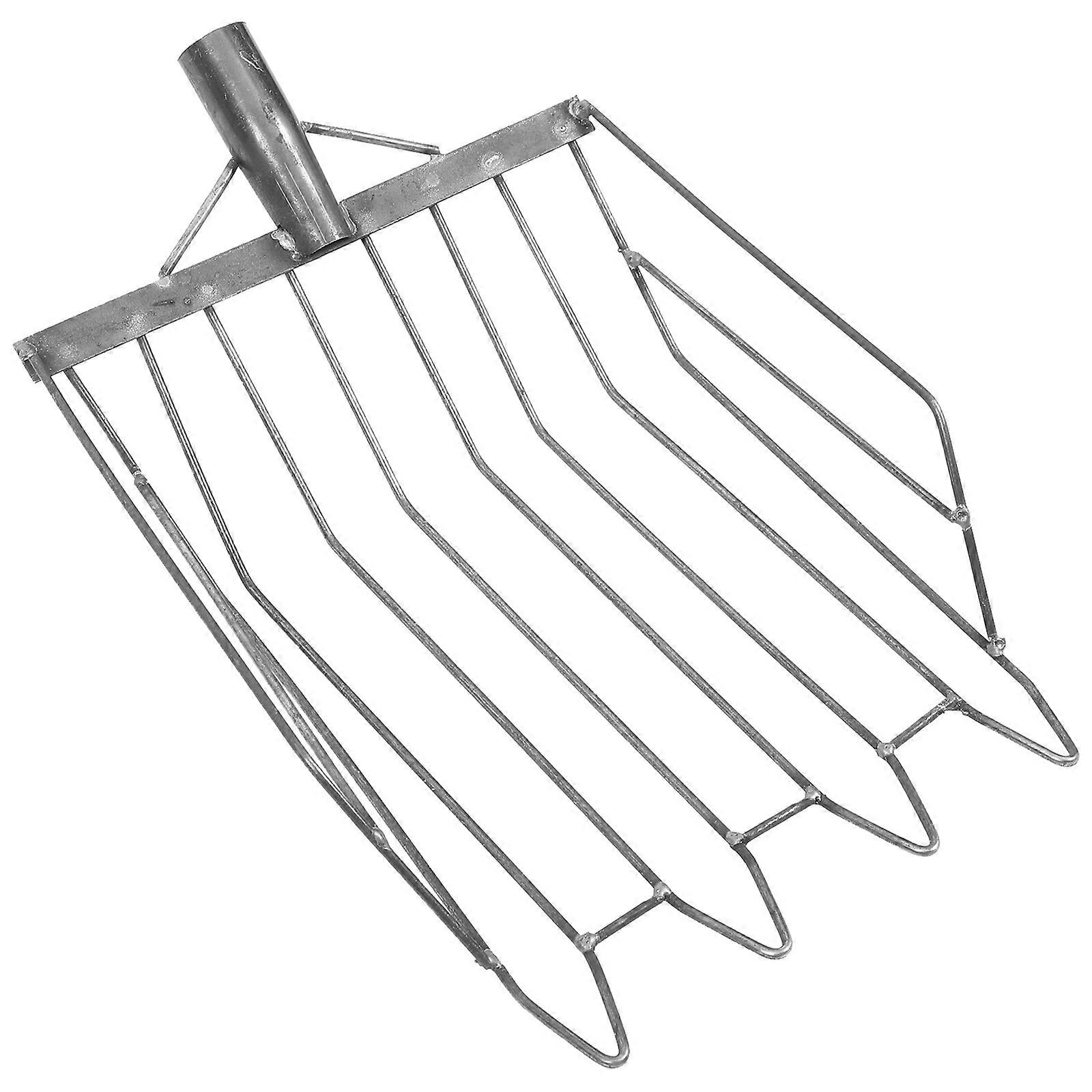 Metal Corn for Gardening Hand Trowel Silver Large Corn