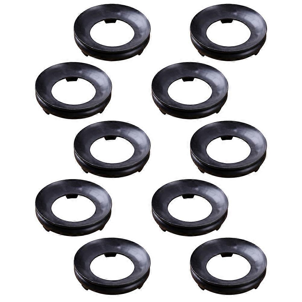 Black Plastic Crystal Ball Stand for Display 30Pcs Decorative Base