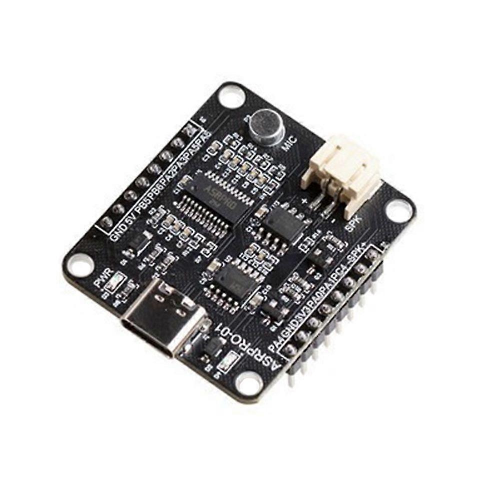 ASR-PRO Development Board Speech Recognition Control Module AI Offline Recognition Module Pin Heade