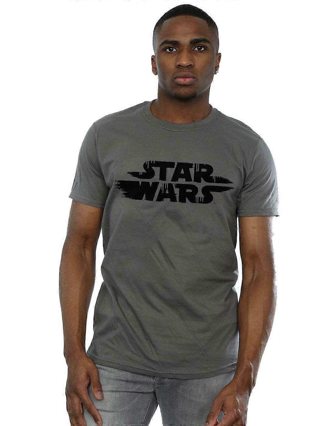 Star Wars Men's Rough Logo T-paita