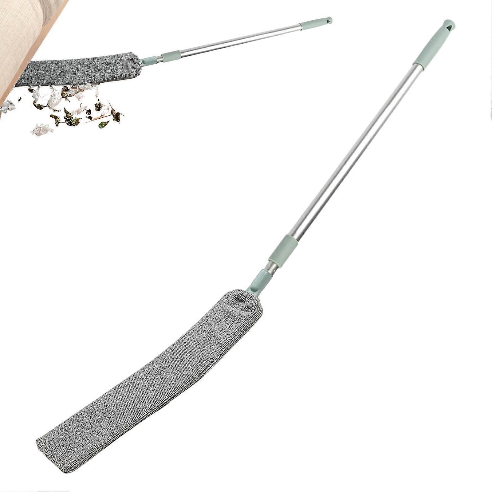 Microfiber Dust Mop for Hardwood Floors with Bendable Head and Extendable Long Handle