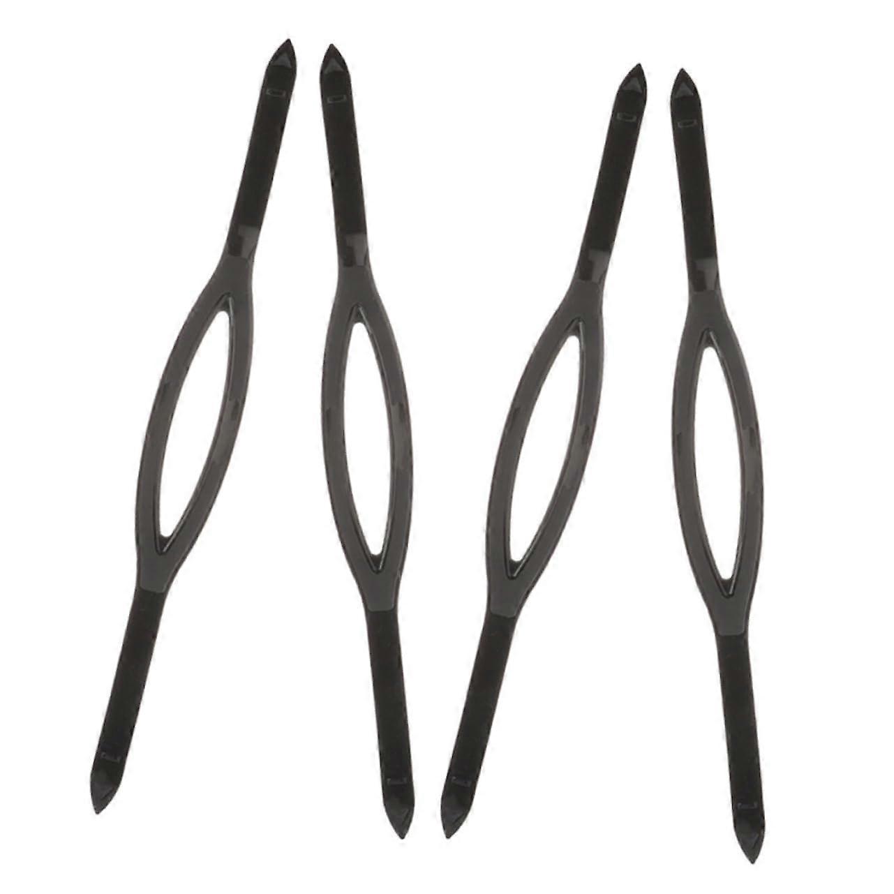 4pcs Silicone Swimming and Scuba Diving Goggle Replacement Straps Durable Elastic Head Bands
