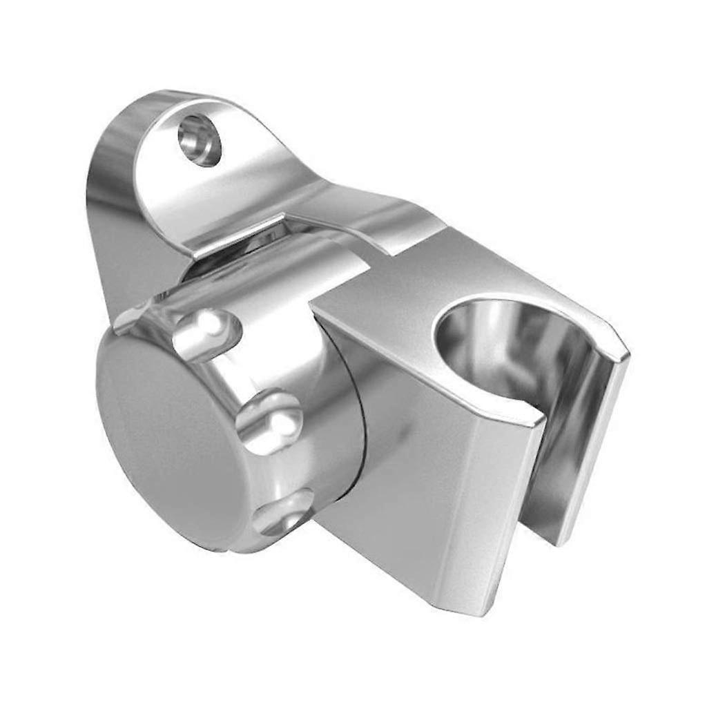Adjustable Wall Mount Shower Head Holder with Self Adhesive, CorrosionResistant ABS Bathroom Bracket