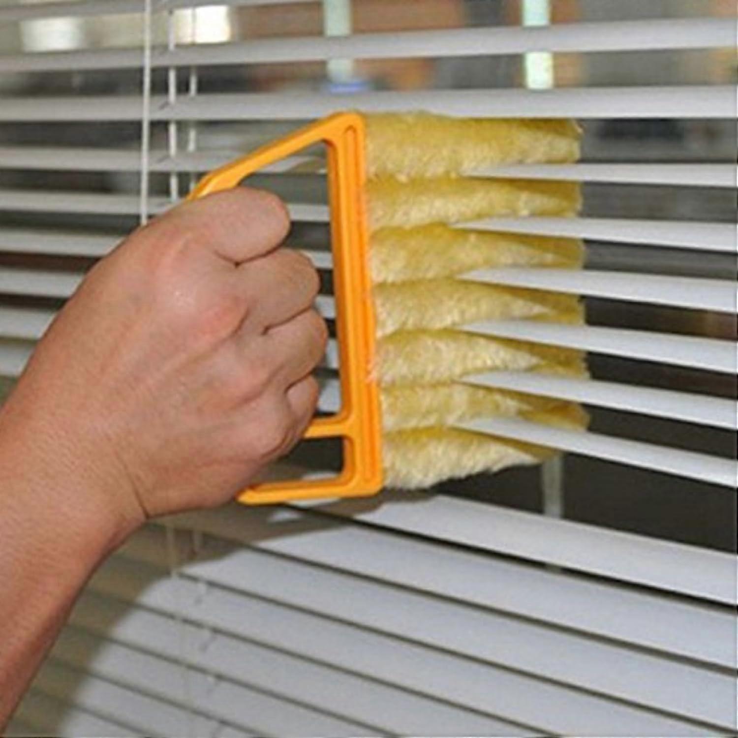 Mini Blind Cleaner Tool for Window Blinds and Air Conditioner Vents, Quick MultiSlat Dust Removal