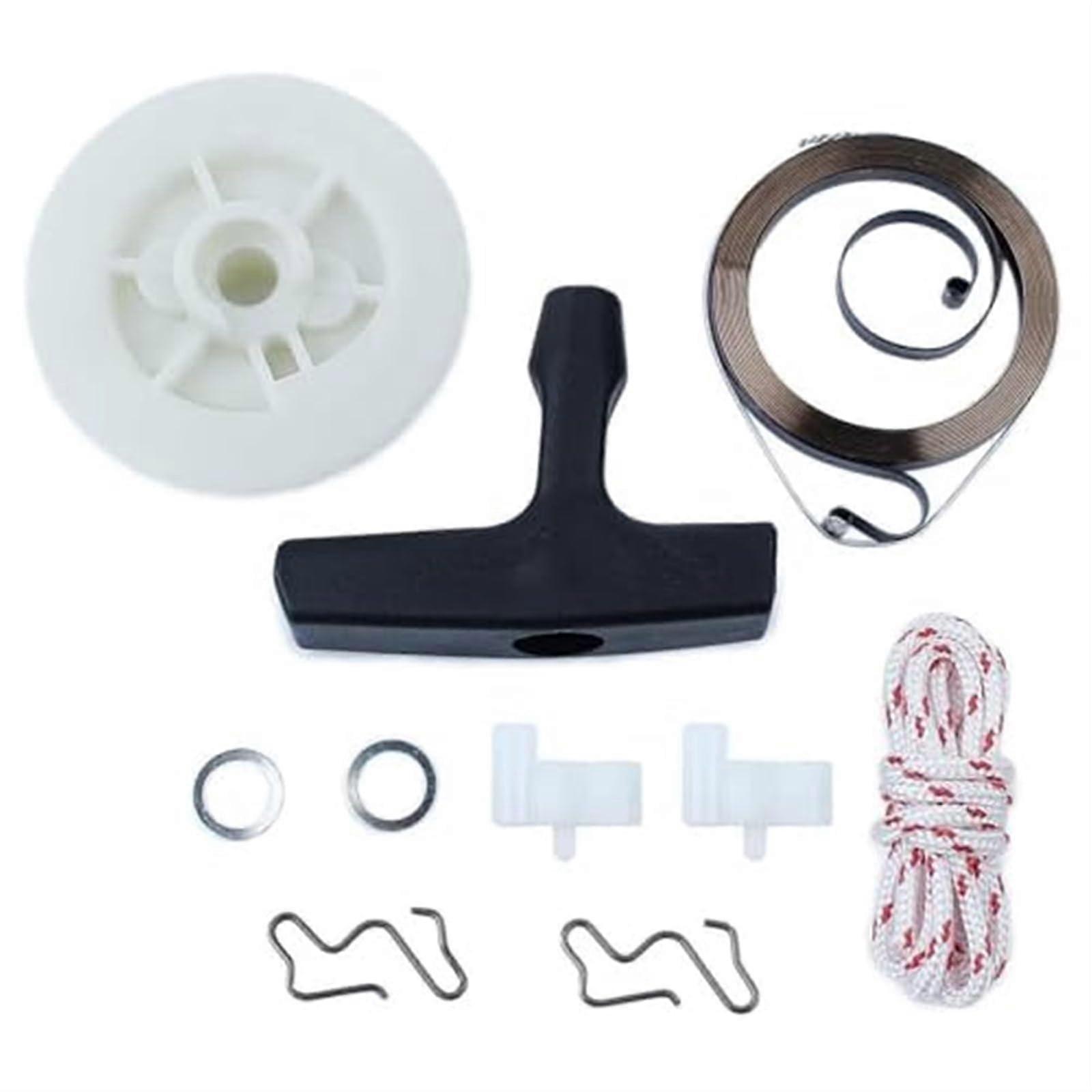 Chainsaw Pull Starter Kit with Rope Spring Pulley Handle for Stihl MS180 MS170 MS210 MS230 MS250