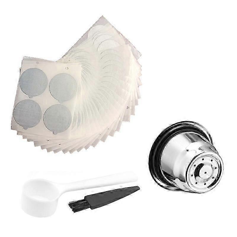 1 Pack Capsules Capsules with 100 Foil Lids- for Machines