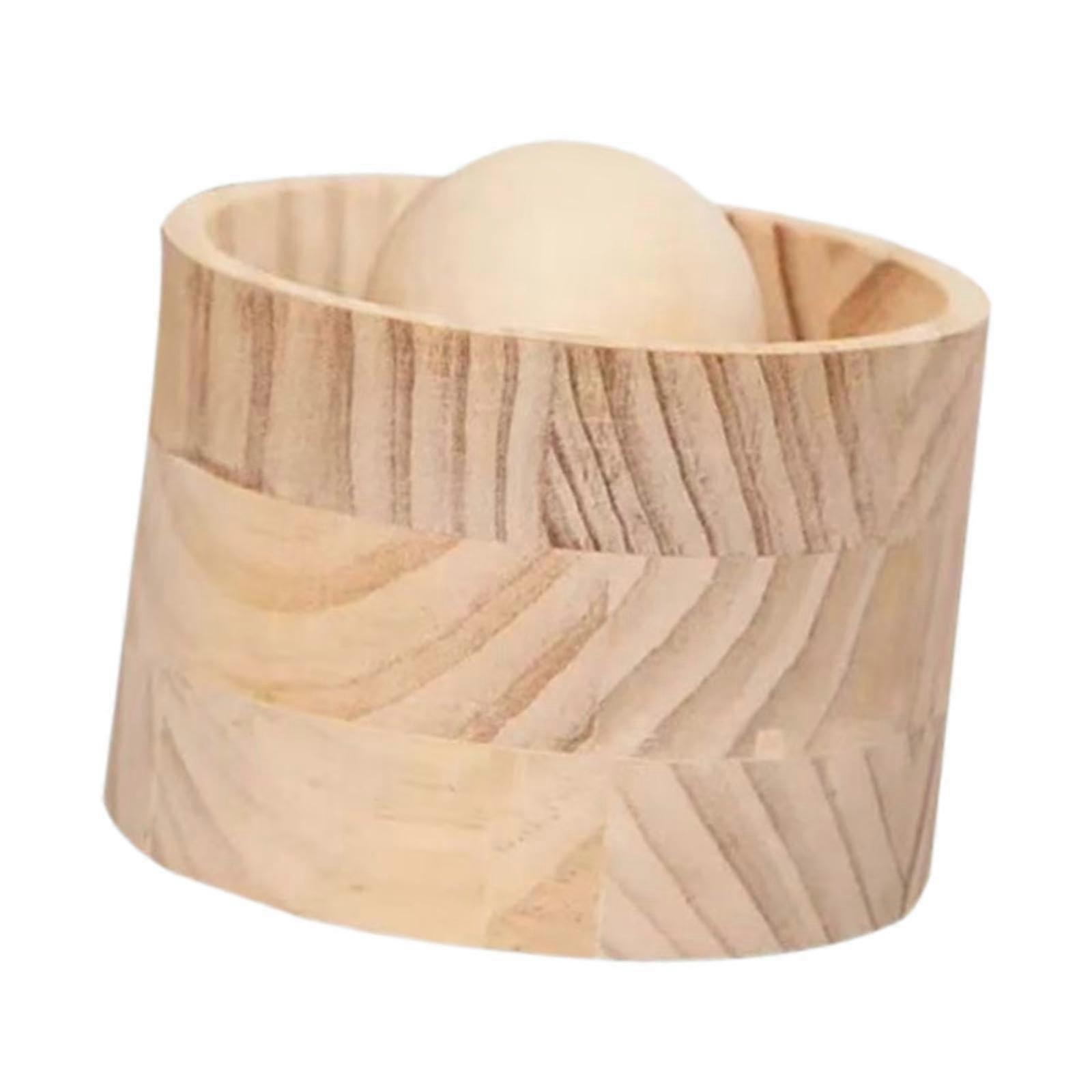 Wooden Dumpling Maker Press for Homemade Wrappers, Easy Clean Tool Set for Kitchen Use