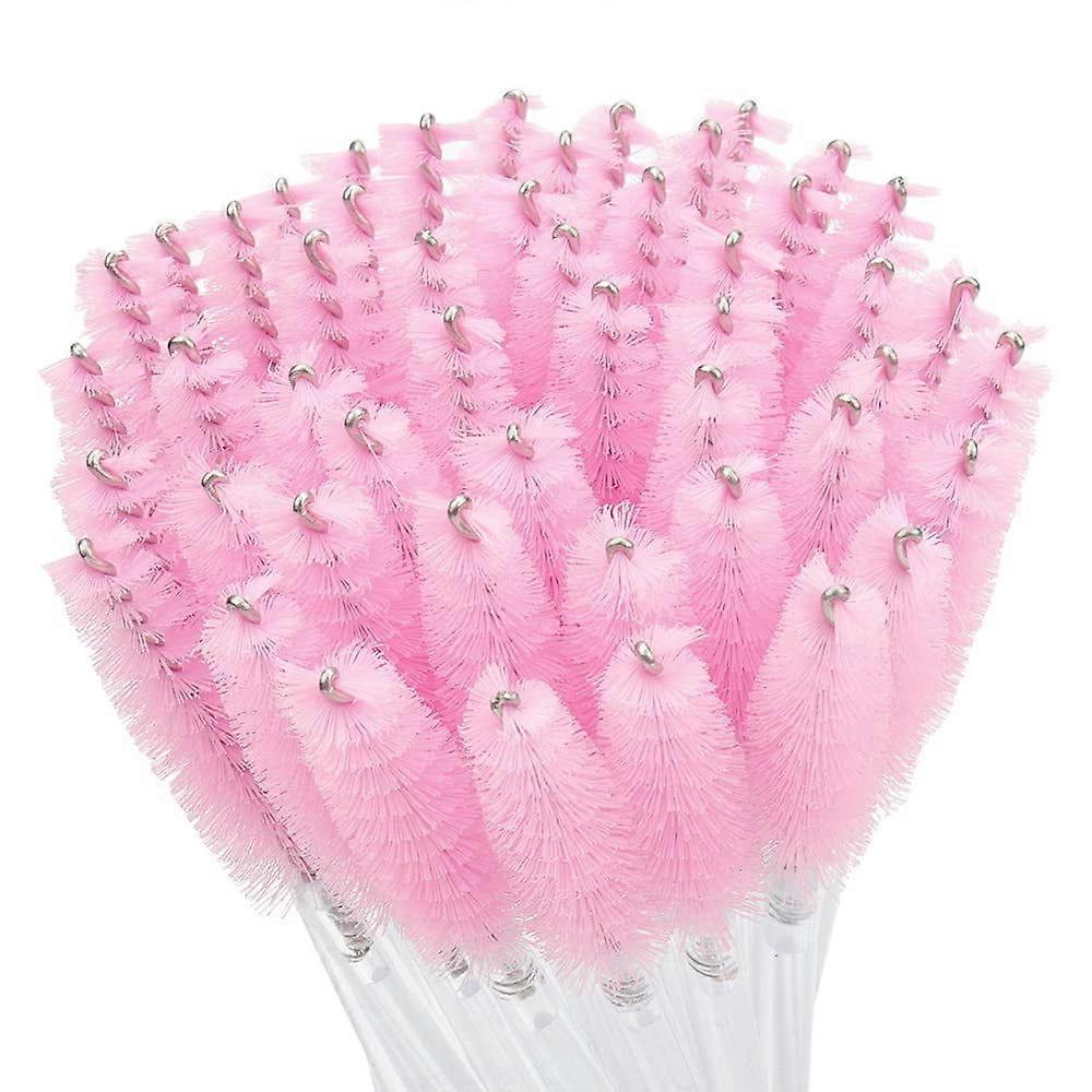 300 Pack Disposable Mascara Wands, Clean Handle Spools Brush for Lash Wand