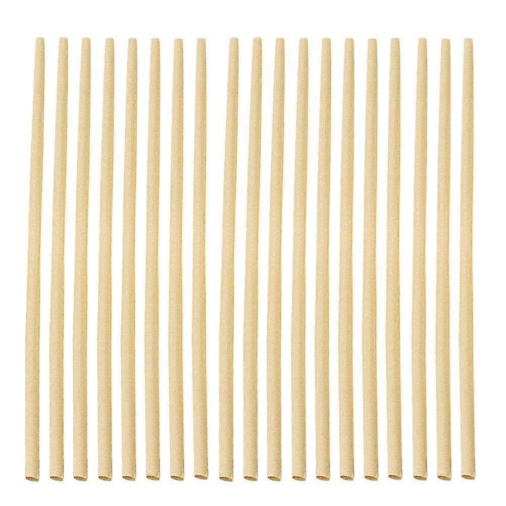 100pcs Safe Stalk Straws Practical Water Drinking Straw Nature Party Straw