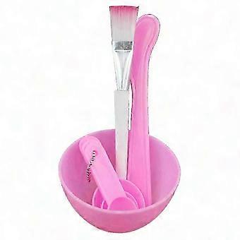 Soft-Edge Mask Bowl with Gentle Brush for Smooth Application