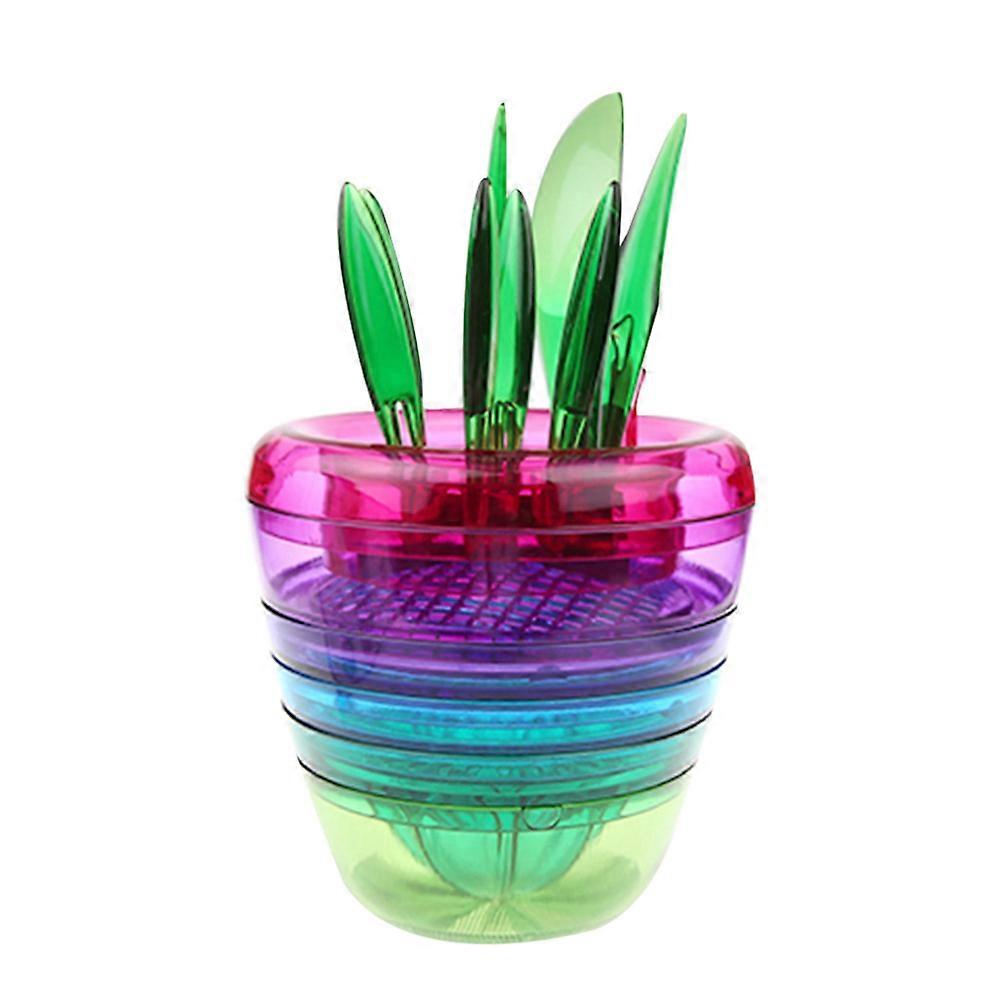 Fruit Plant Salad Tool for Fruit Cutting 10Pcs Multi Kitchen Tool Set