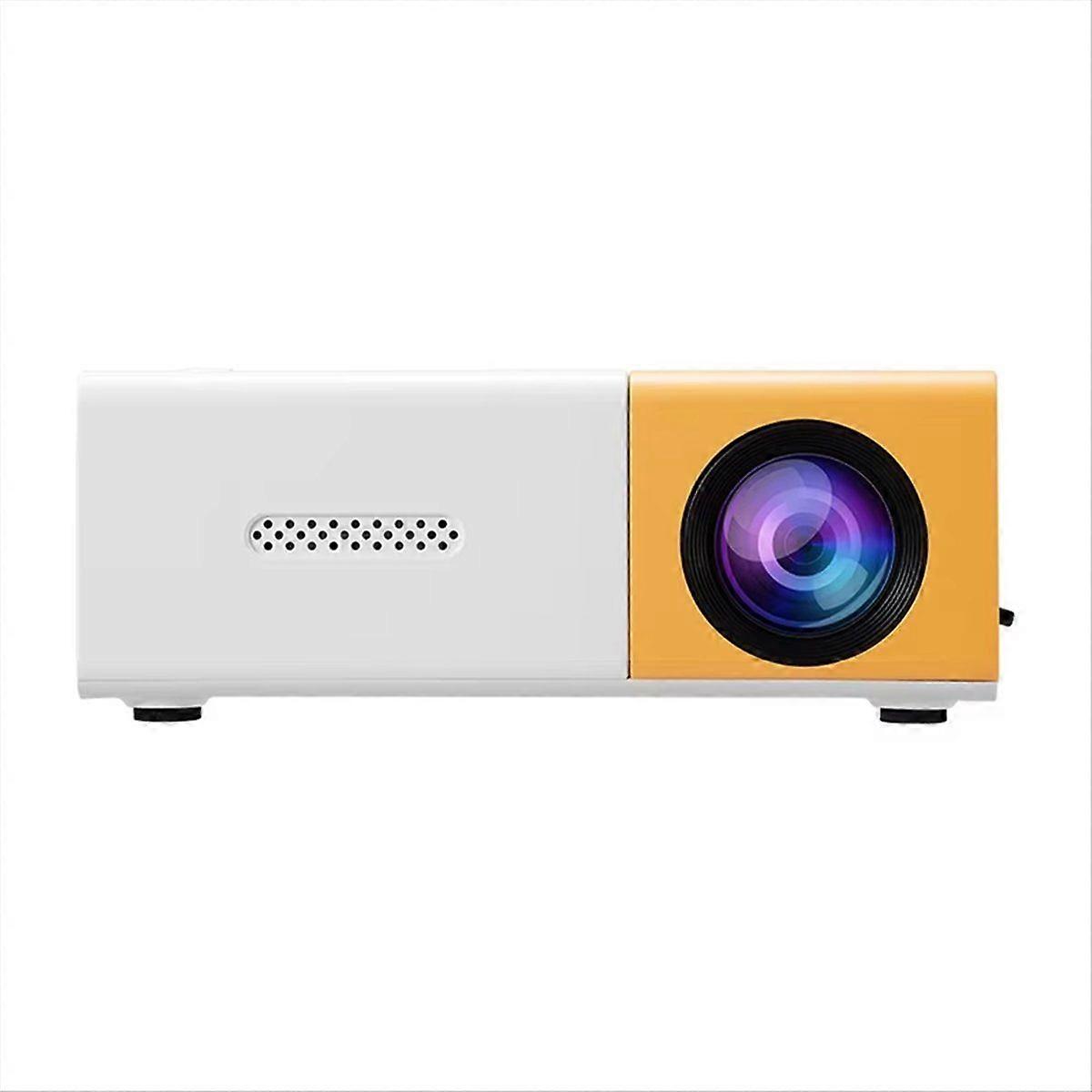 Portable Mini Projector with Full HD 1080P Support -Includes Remote Control, USB-Powered, Ideal for Smartphones