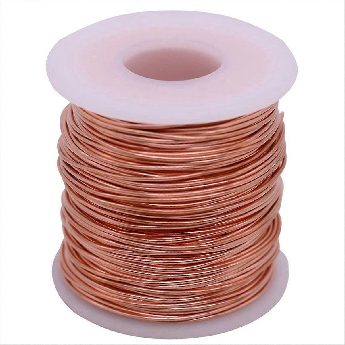 Soft Copper Wire, 16 Gauge, 126 Feet, Bare Copper Wire, 1 Pound Spool