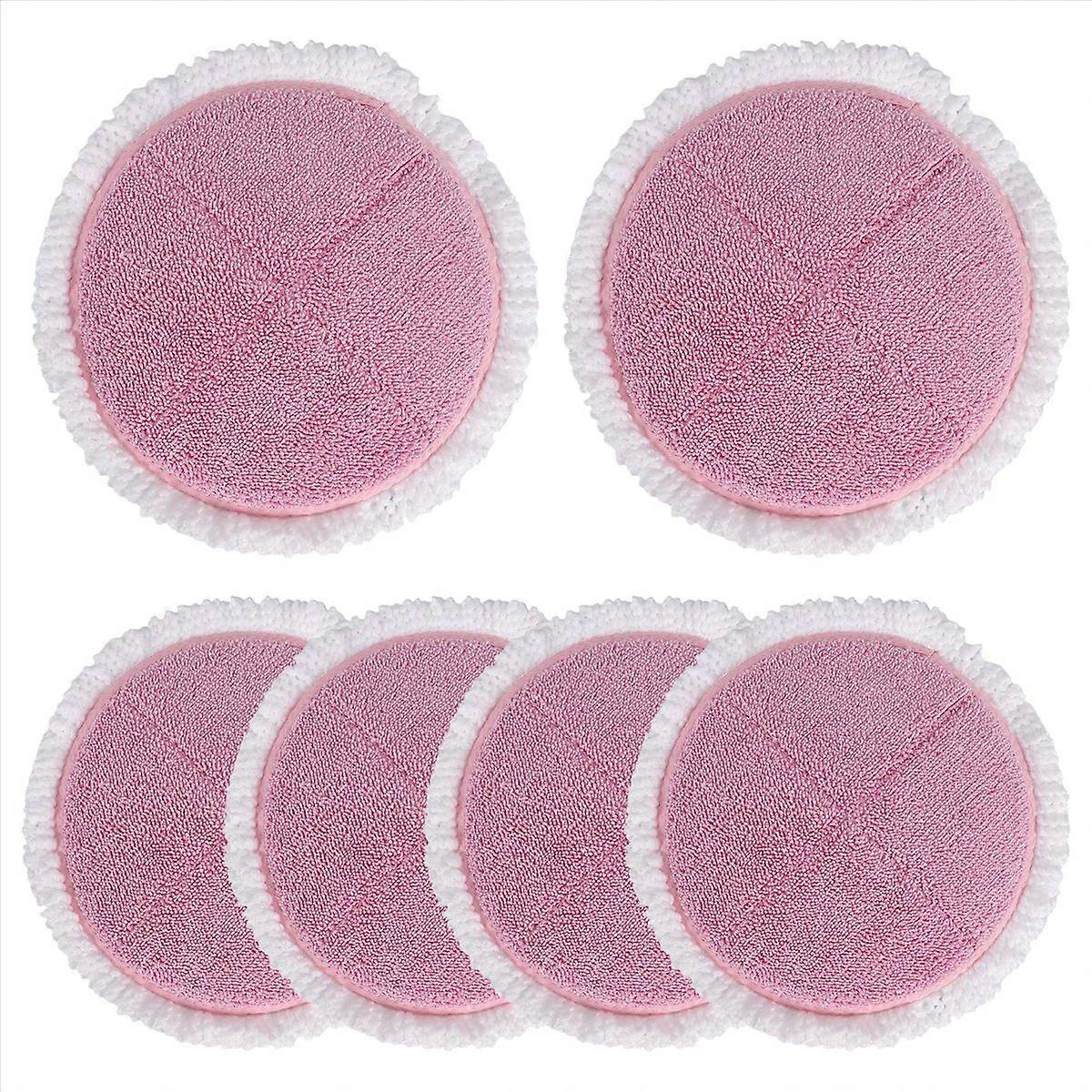 6 Pcs Replacement Cleaning Pads Electric Mop Pads