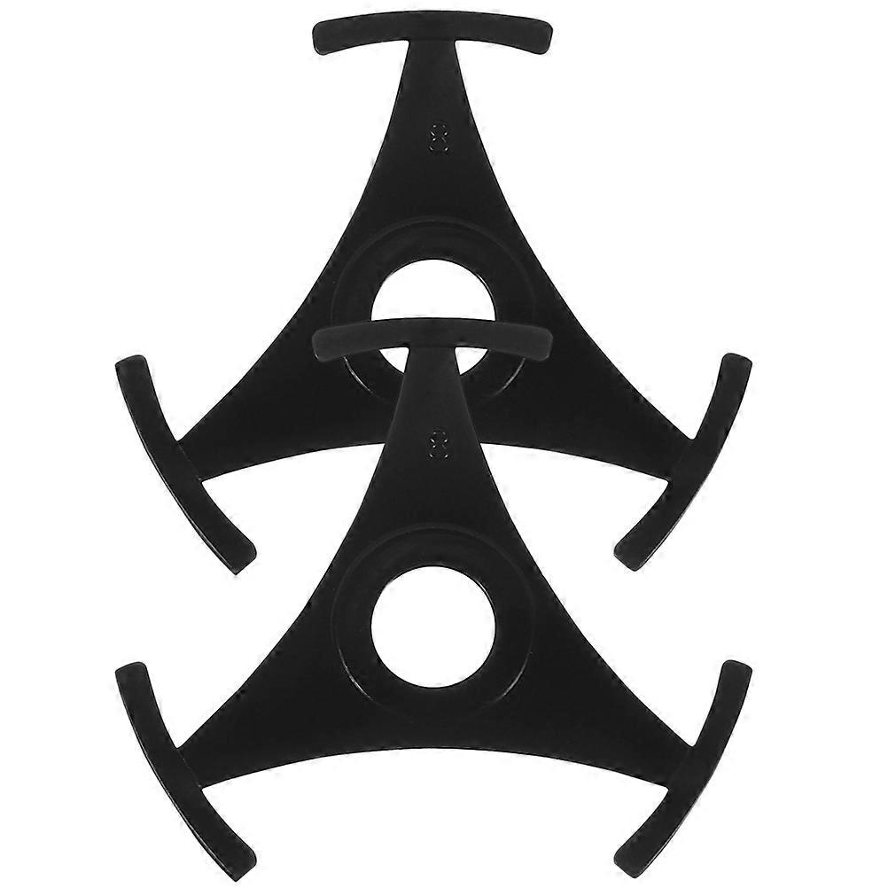 Turntable Adapter Triangle Plastic Record Adapter 6Pcs Included