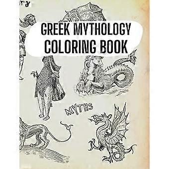 Malbuch Griechische Mythologie: Götter, Helden und legendäre Kreaturen des antiken Griechenlands