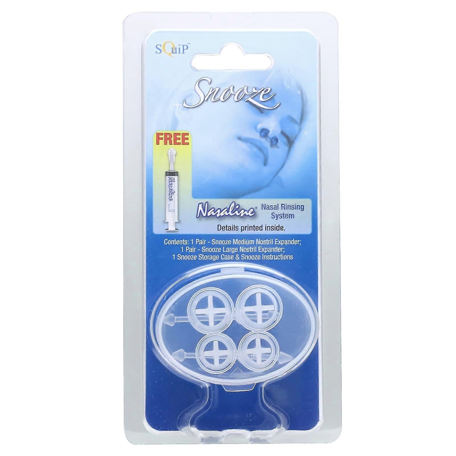 Squip, Snooze, Nasal Rinsing System, 3 Piece