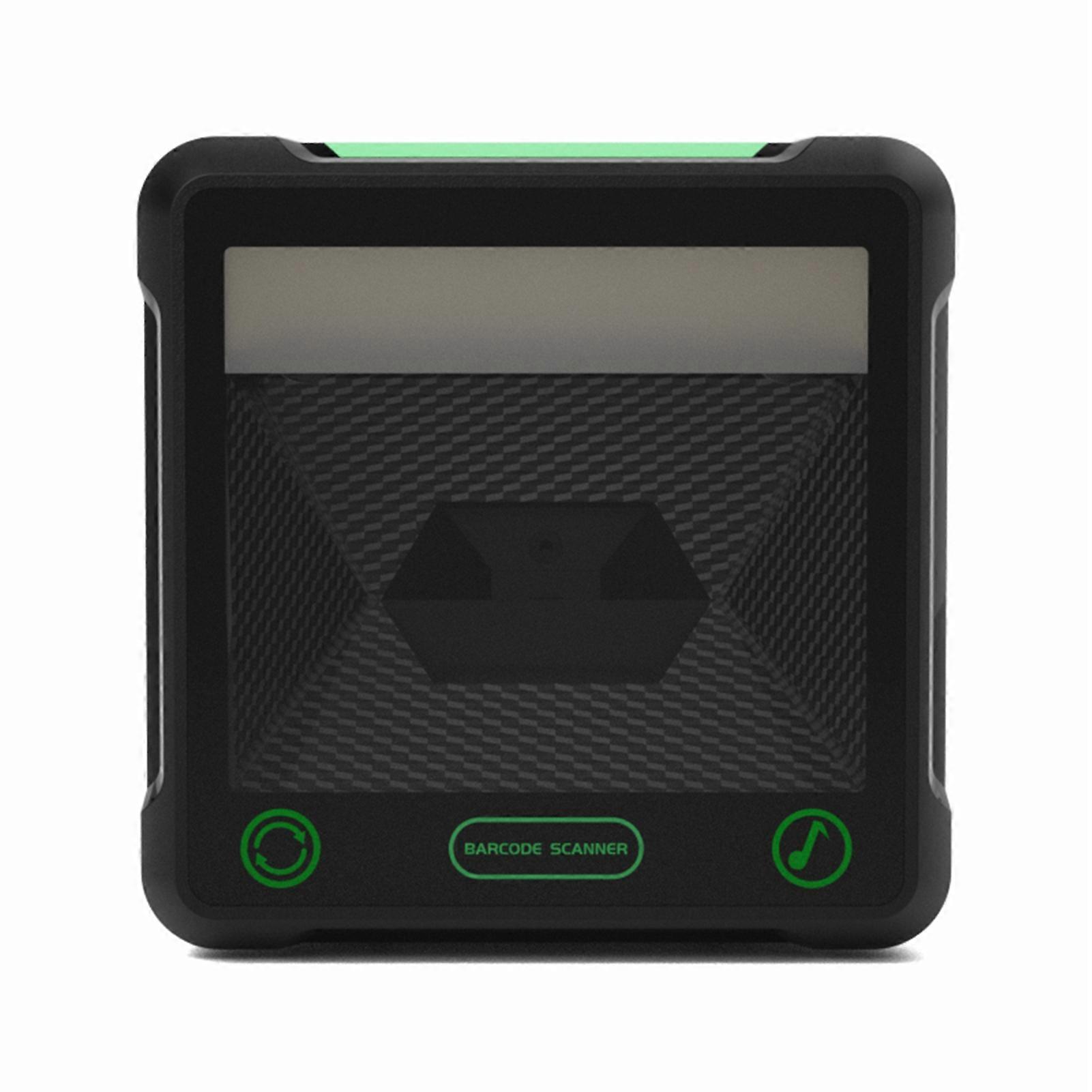 X21 2D 1D Barcode Scanner Omnidirectional Desktop Bar Code Scanner Hands-Free Automatic Barcode Reader Large Window Scanning