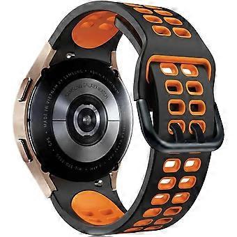 Ersatz-Silikonarmbänder kompatibel mit Galaxy Watch 5 (40/44 mm), 5 Pro (45 mm), 4 (40/44 mm), 4 Classic (42/46 mm)