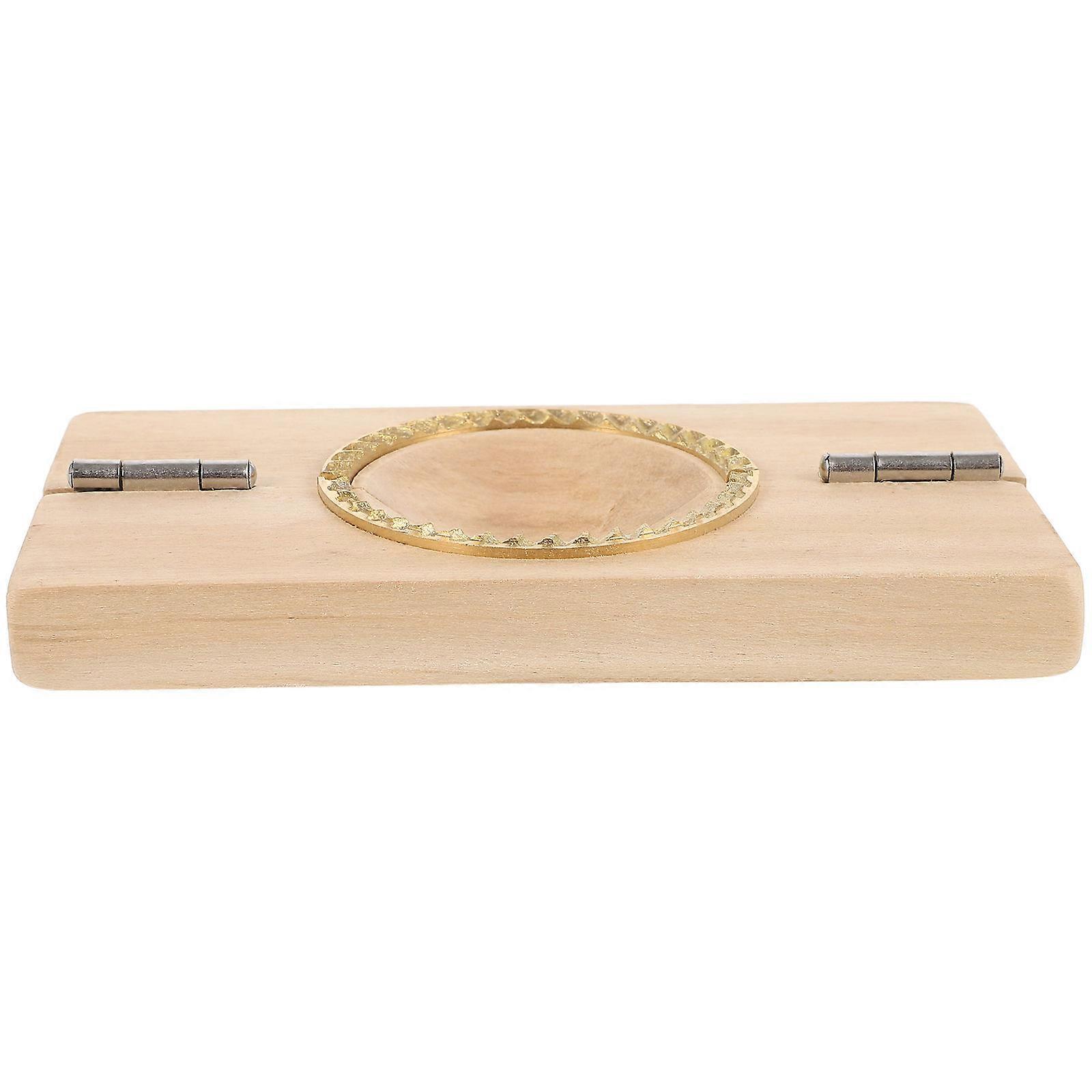Professional Dumpling Press for Household Use Orange Compact Dumpling Mold