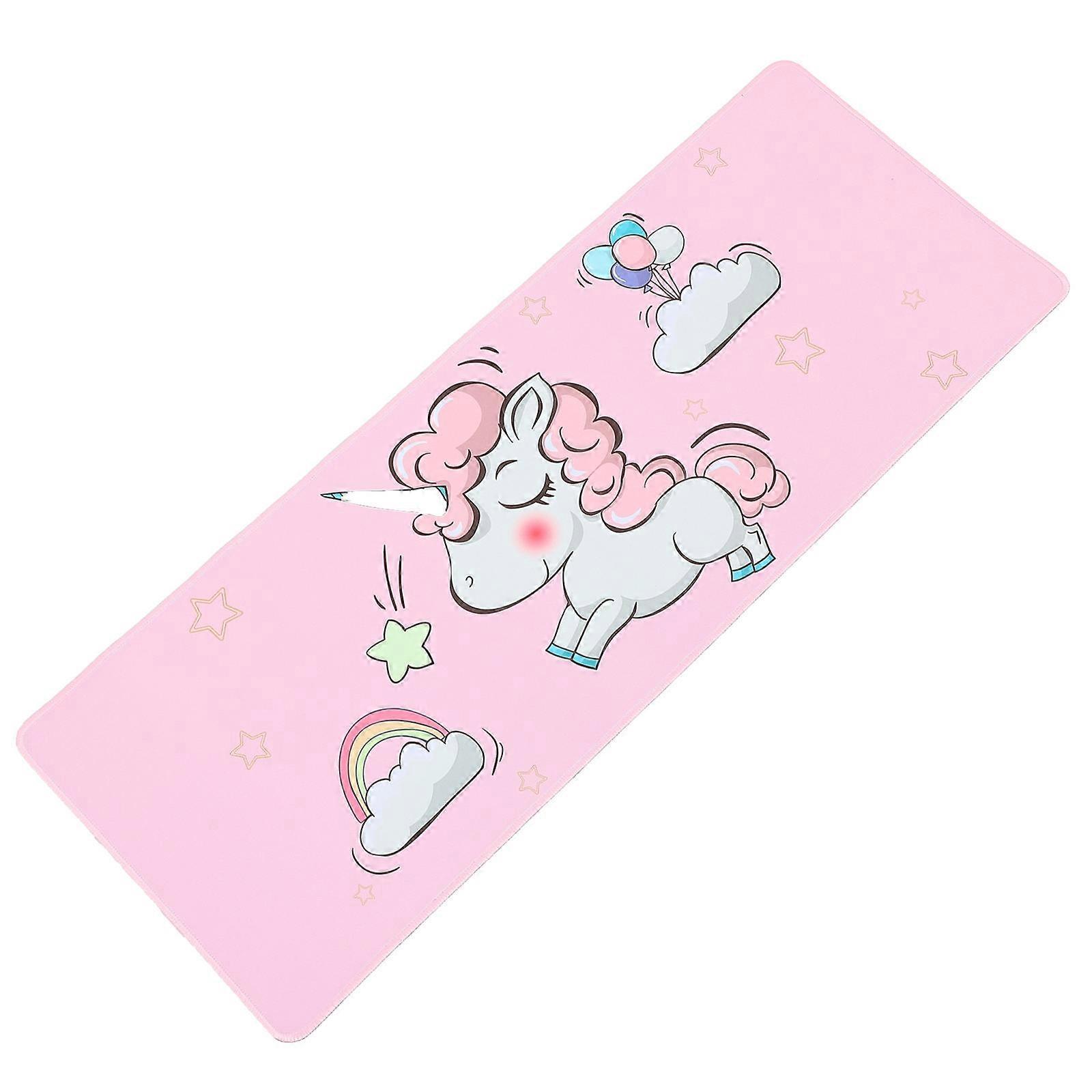 Anti-slip Mouse Mat Unicorn Pattern Rubber Gaming Mouse Pad Computer Accessory