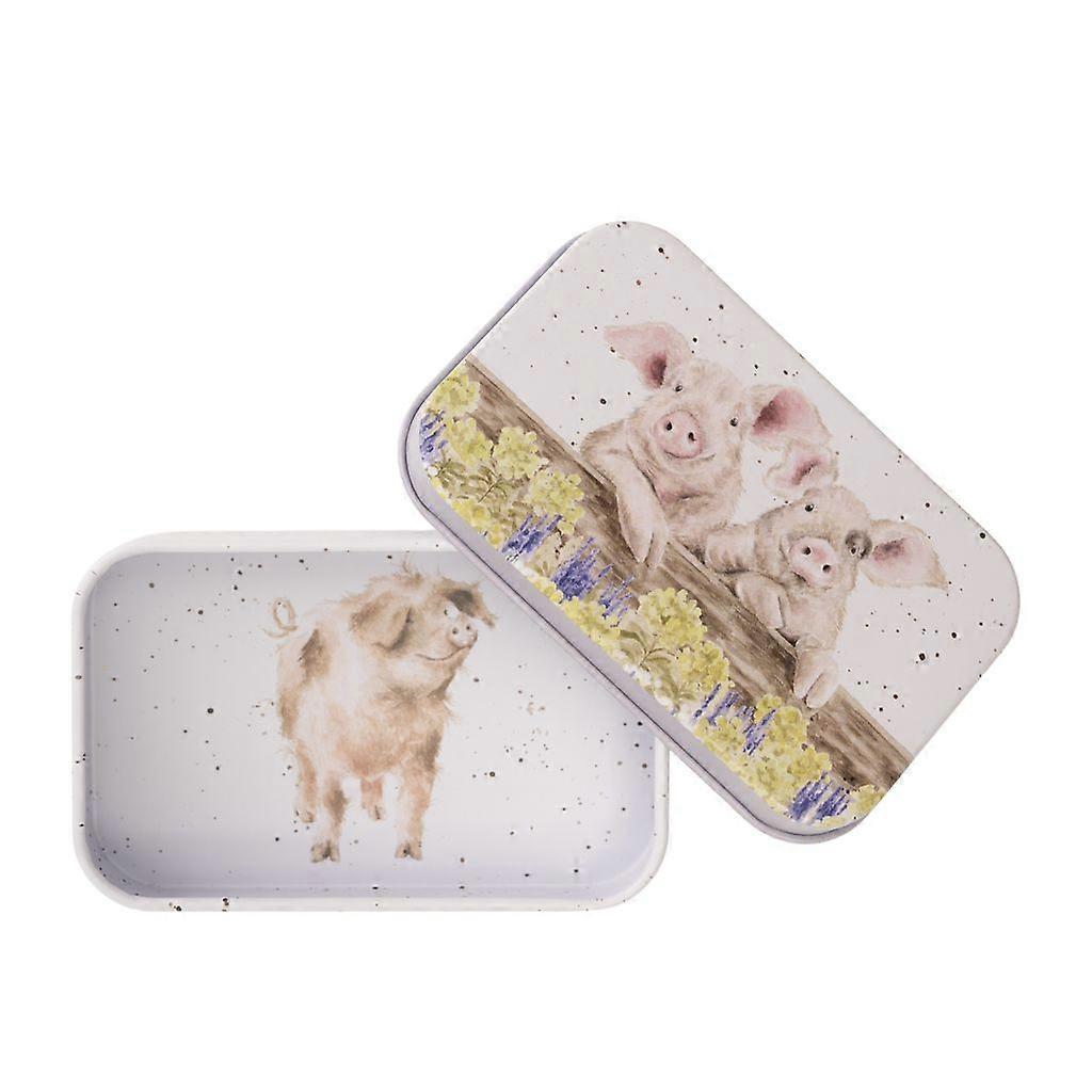 Wrendale Designs Illustrerade Mini Prydnadsburkar - Gris