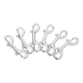 Stainless Steel Double Ended Bolt Snap Hooks for Pet Leash 30Pcs