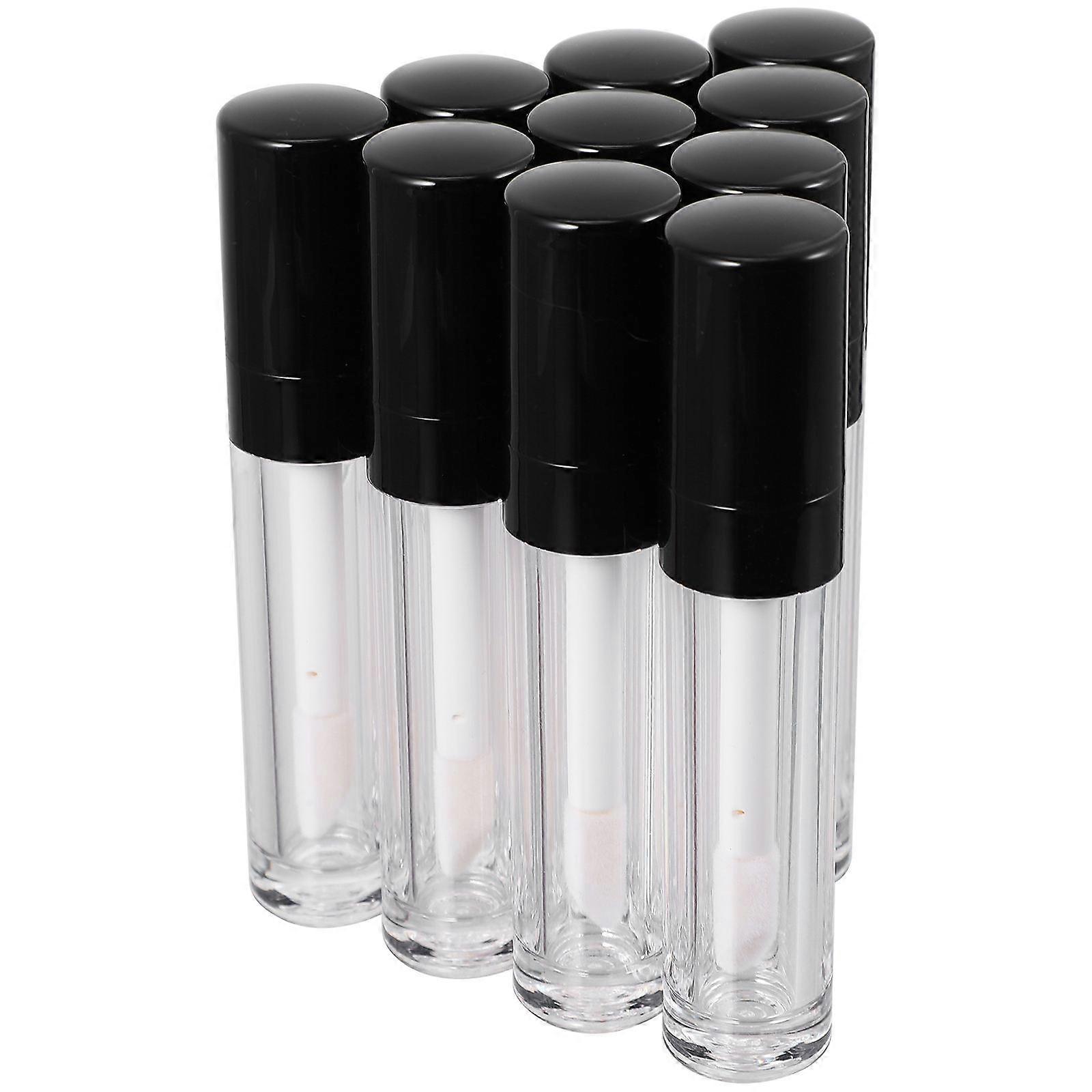 ABS Plastic Refillable Lip Gloss Containers for Makeup 10Pcs Pack