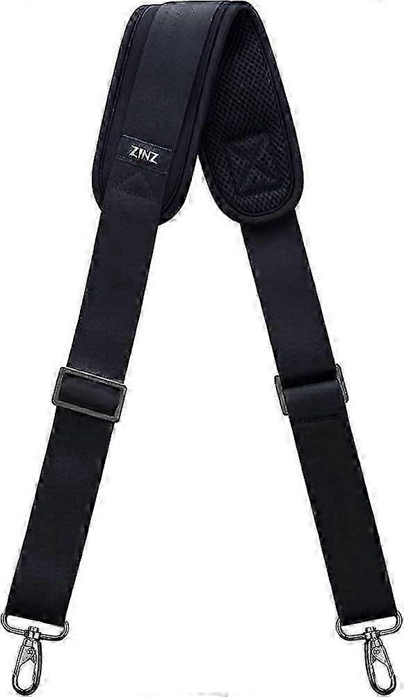 Bag shoulder strap, ZINZ padded adjustable shoulder strap replacement