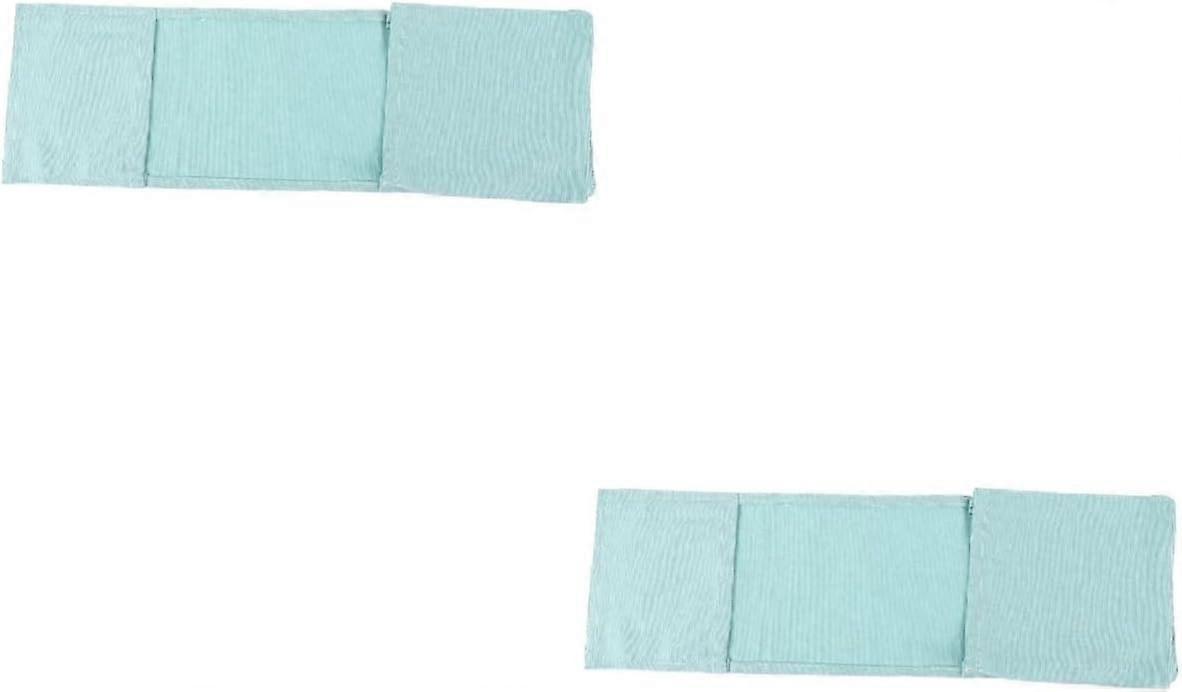 2-Piece Armrest Organizer Storage for Remote Controls and Small Items