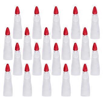 50 SZTUK Halloween DIY Fałszywy Nail Finger Cover Fancy Dress Ball Fałszywy Gwóźdź Finger Cot