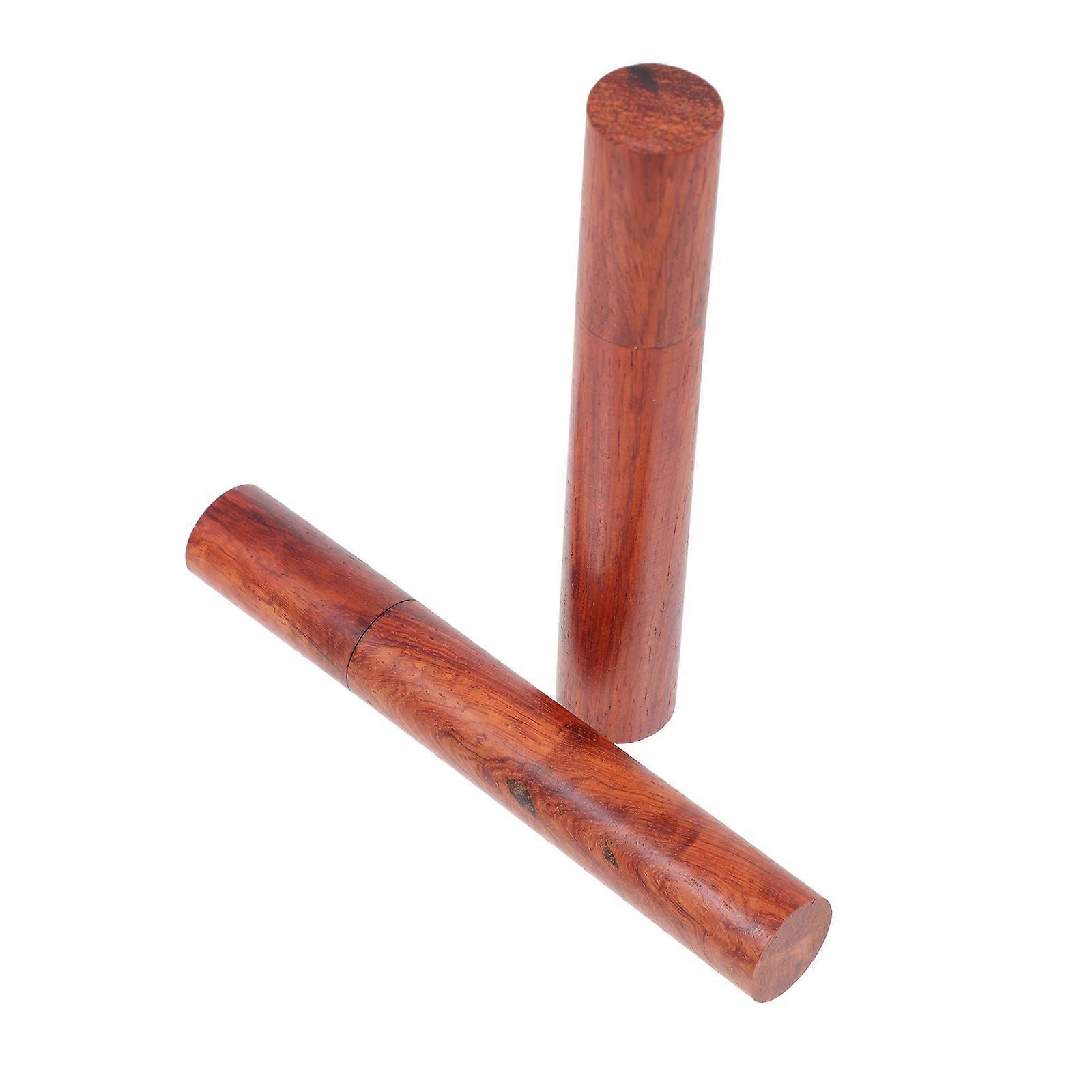 1PC Simple røgelse Stick Holder Palisander røgelse rør delikat røgelse rør