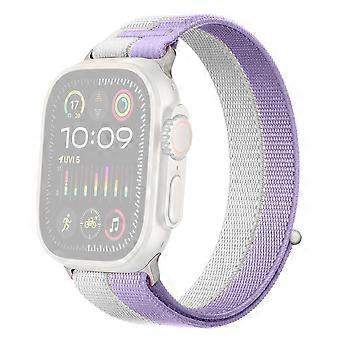 Watch Strap Compatible For Apple Watch Series 11 10 42mm / 9 8 7 41mm / SE3 SE2 SE 6 5 4 40mm / 3 2 1 38mm Nylon Sport Loop Band