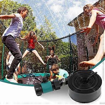 15M Trampoline Sprinkler - Summer Water Play for Kids, Easy Setup, Durable Design, Perfect for Backyard Fun!